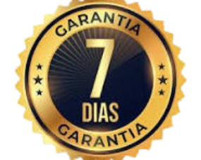 Selo dourado de garantia de 7 dias
